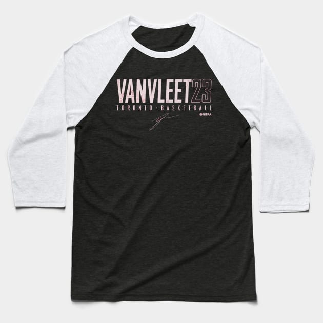 Fred VanVleet Toronto Elite Baseball T-Shirt by TodosRigatSot